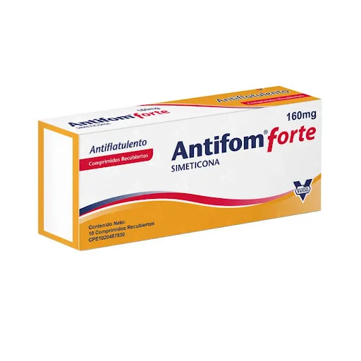 Antifom Forte 160MG x 10 Comprimidos Var