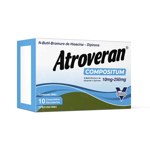 Atroveran Compositum 10MG/250MG x 10 Com