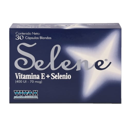 Selene Vitamina E + Selenio 400UI - 70Mc