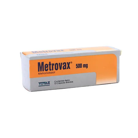 Metrovax 500MG x 15 Capsulas Vivax