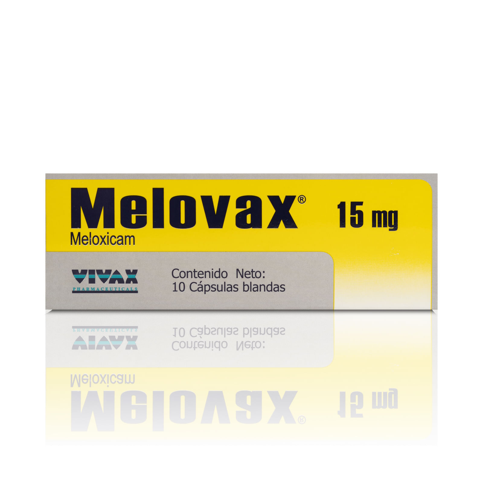 Melovax 15MG x 10 Capsulas Blandas Vivax