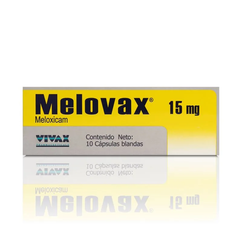 Melovax 15MG x 10 Capsulas Blandas Vivax