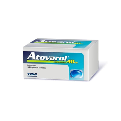 Atovarol 40MG x 30 Capsulas Blanda Vivax