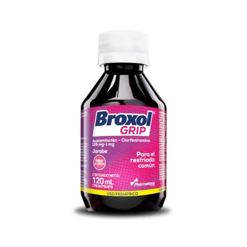Broxol Grip Jbe Ped 120ML Pharmetique