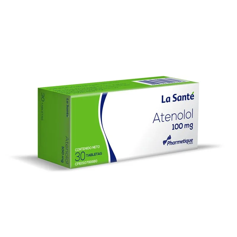 Atenolol 100MG x 30 Tab la Sante