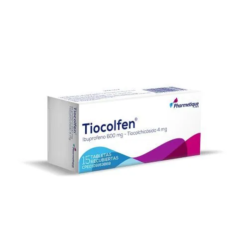 Tiocolfen x 15 Tab Pharmetique / Tiocolc