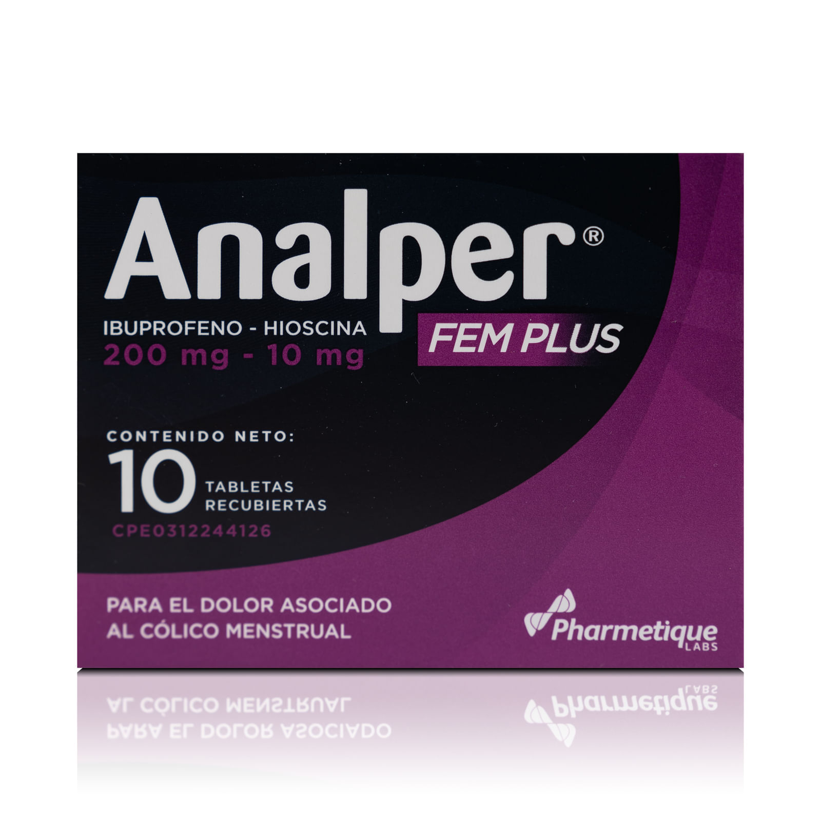 Analper Fem Plus 200MG-10MG x 10 Tableta