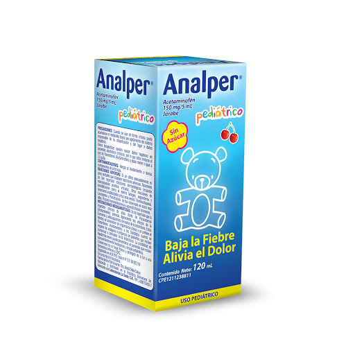 Analper Pediatrico 150MG/5ML Jarabe 120ML Pharmetique Labs