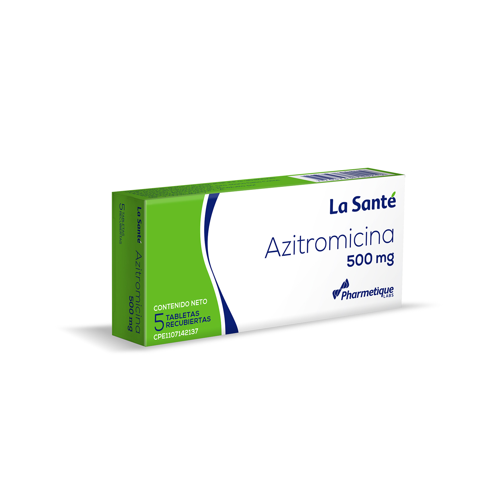 Azitromicina 500MG x 3 Tab la Sante