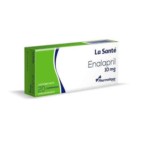 Enalapril 10MG x 20 Comp Pharmetique