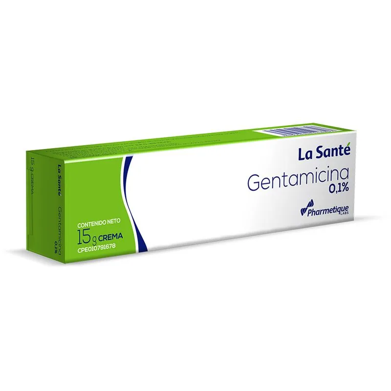 Gentamicina 0.1% 15 Grs la Sante