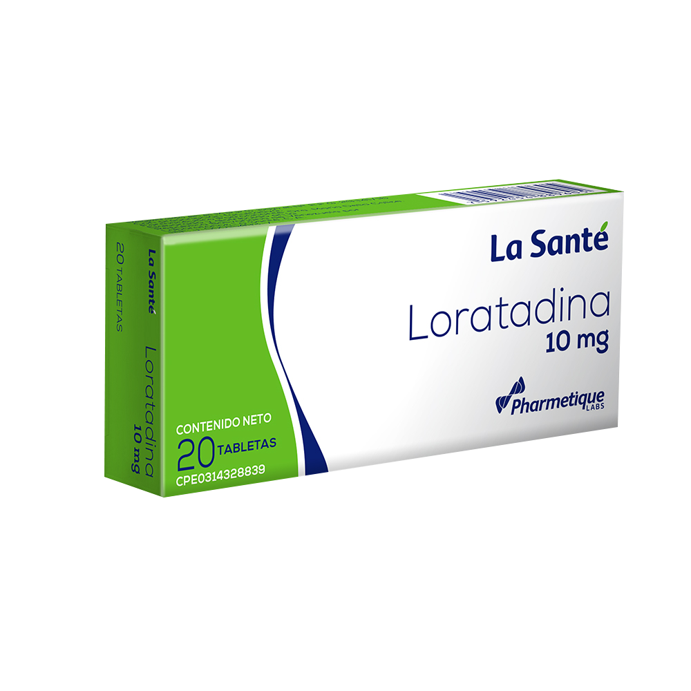 Loratadina 10 MG x 10 Tab la Sante