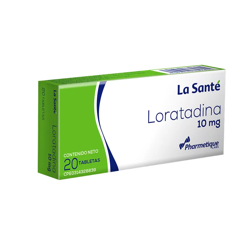 Loratadina 10 MG x 10 Tab la Sante