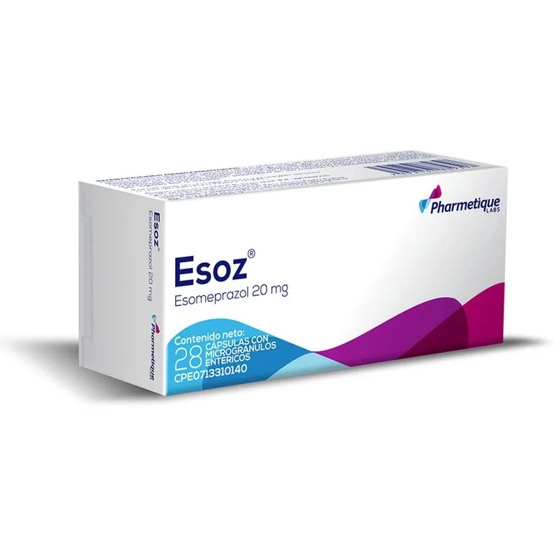Esoz 20MG x 28 Capsulas