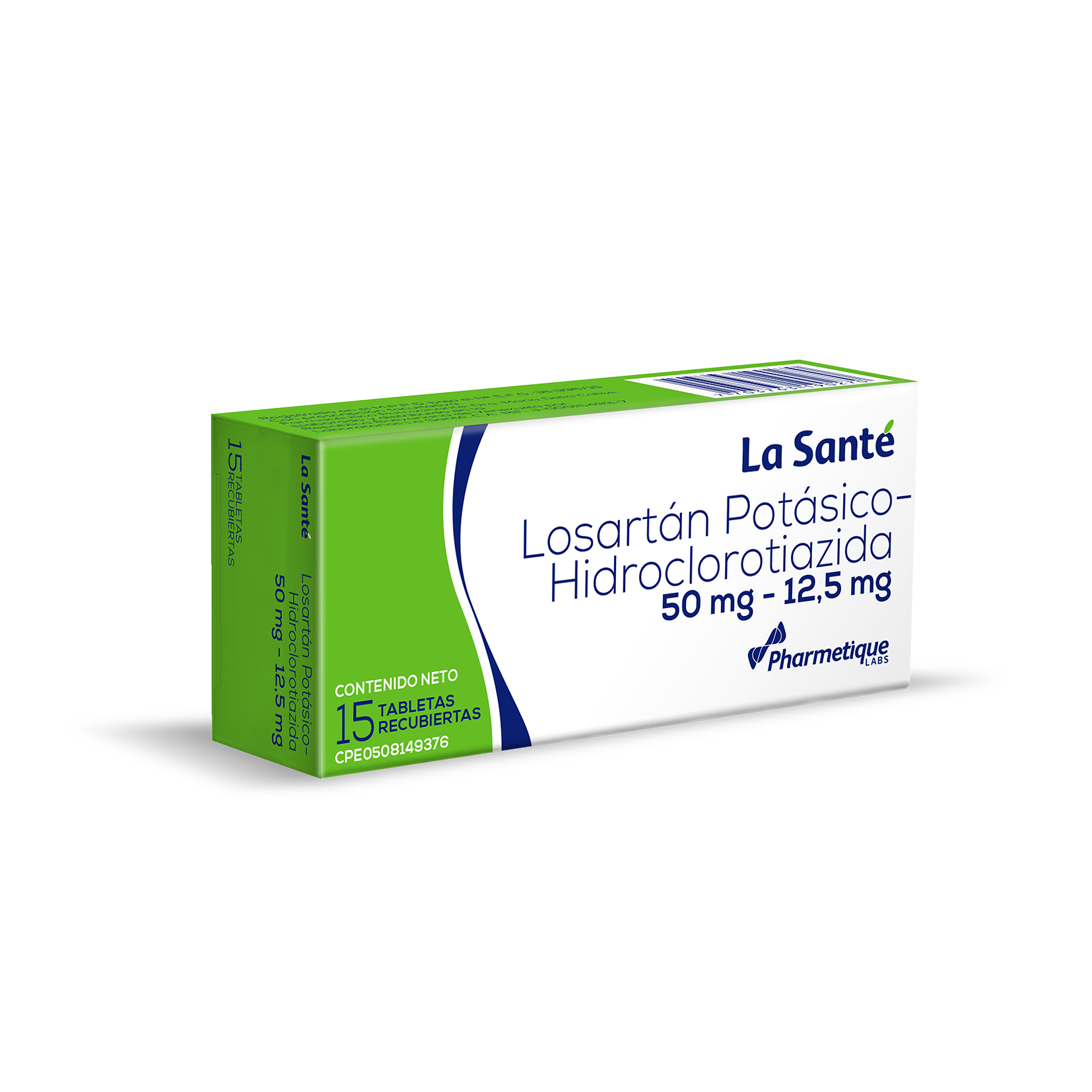 Losartan Potasico-hidroclorotiazida 50MG-12.5MG 30 Tabl. la Sante