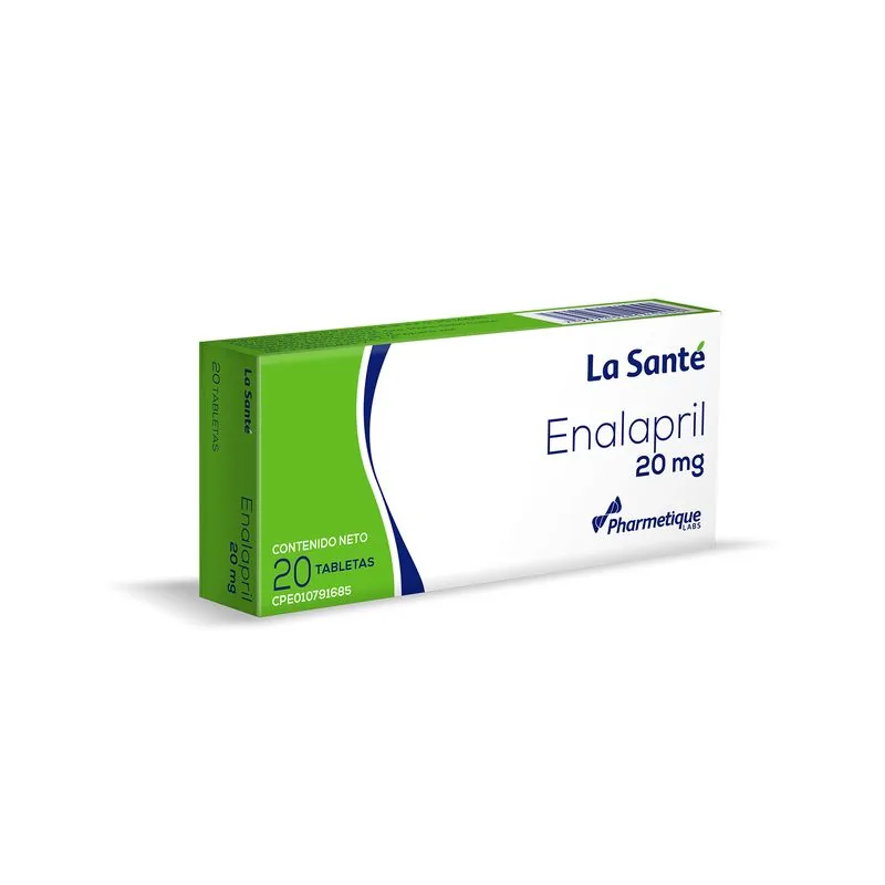 Enalapril 20 MG x 30 Tab la Sante
