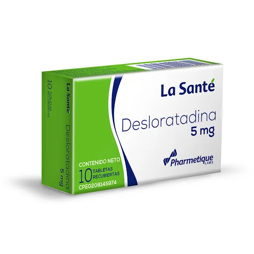Desloratadina 5MG x 10 Tab Siegfried