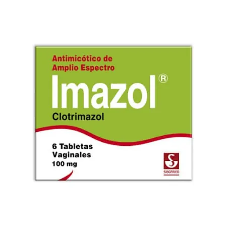 Imazol 100MG x 6 Tab Vaginal Siegfried
