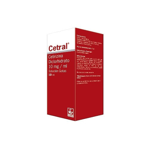 Cetral Gotas 10MG/ml x 10ML Siegfried