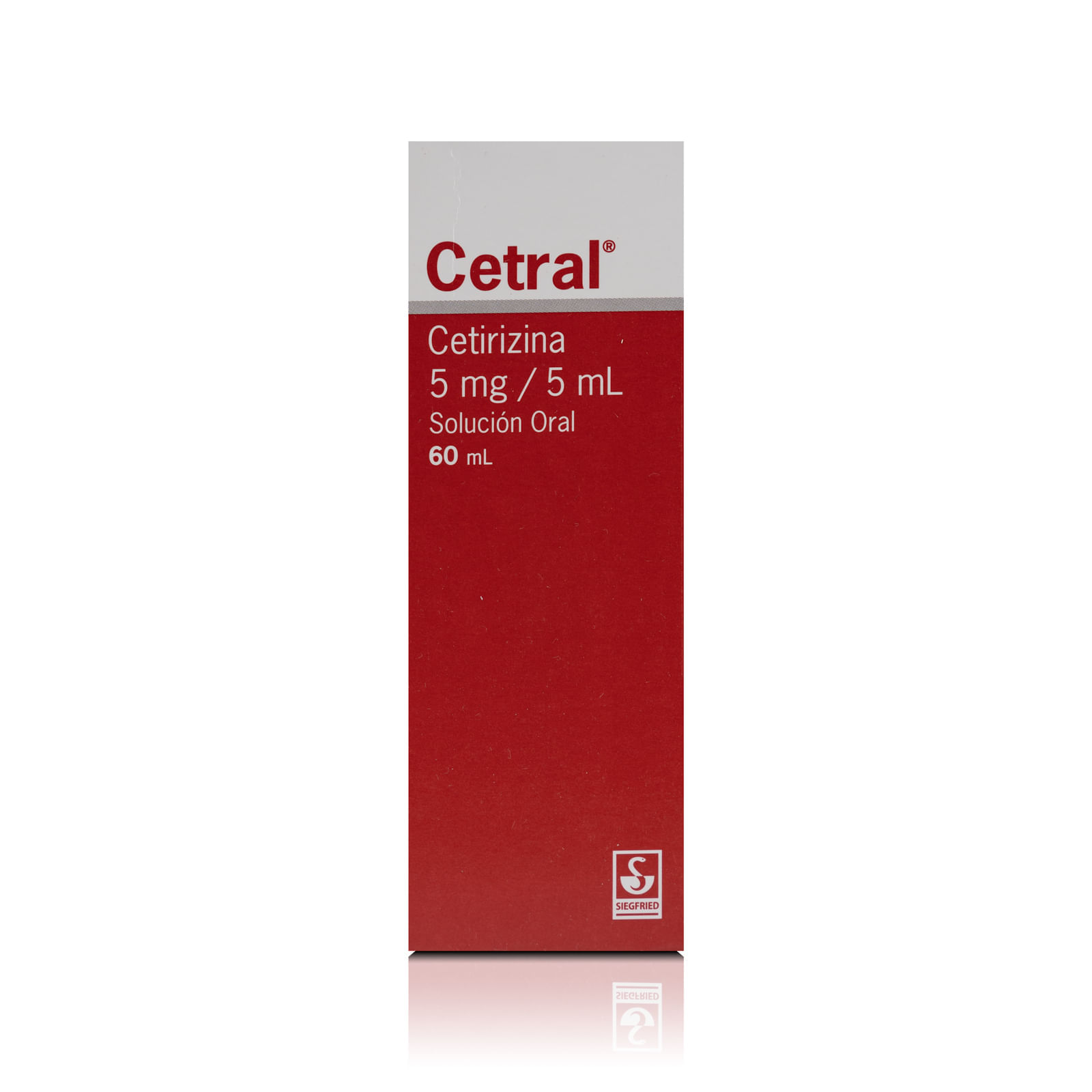 Cetral 5MG/5ML Solucion Oral x 60ML Sie