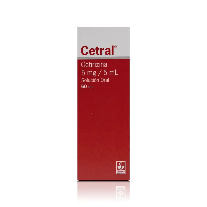Cetral 5MG/5ML Solucion Oral x 60ML Sie