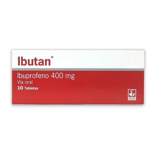 Ibutan x 10 Tab Ibuporfeno 400MG