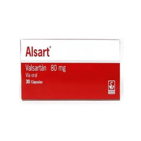 Alsart Valsartan 80MG x 30 Cap