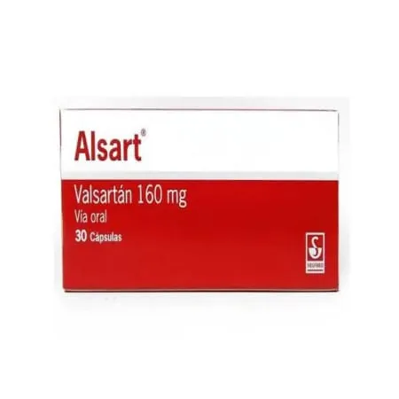 Alsart 160 MG x 30 Tab Valsartan Siegfried
