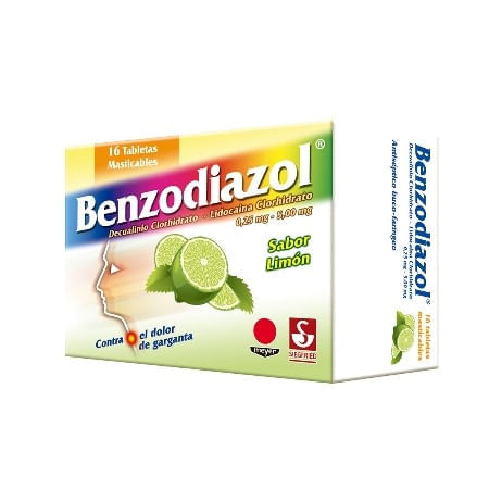 Benzodiazol Limon y Miel x 16 Tabletas M