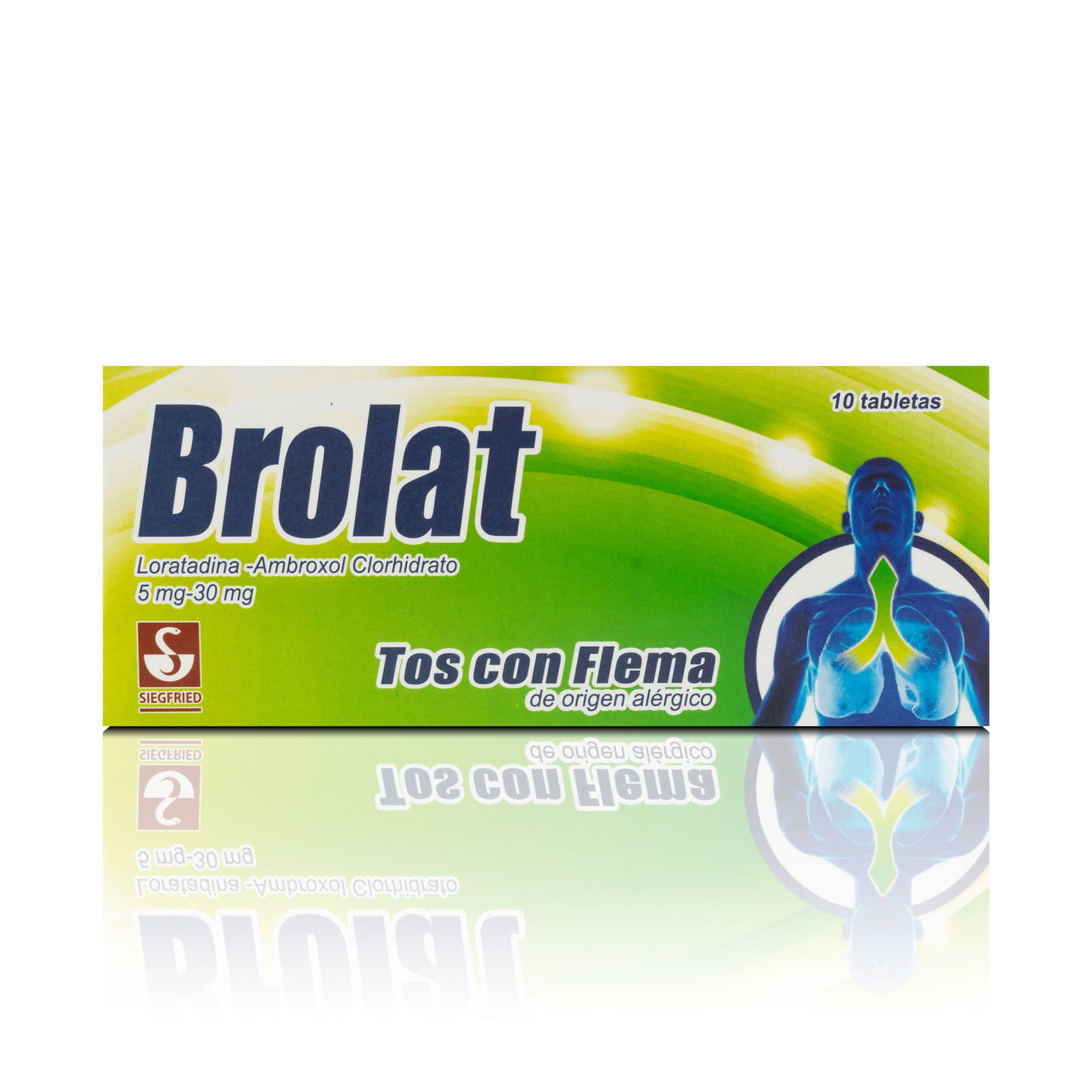 Brolat 5MG/30MG x 10 Tab Siegrfied