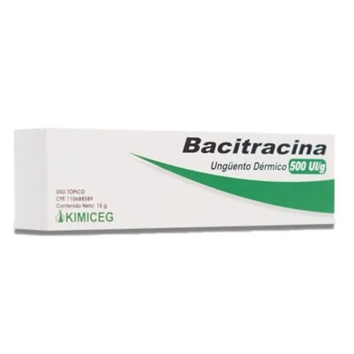 Bacitracina Unguento 500UI/g x 15GR Kimi