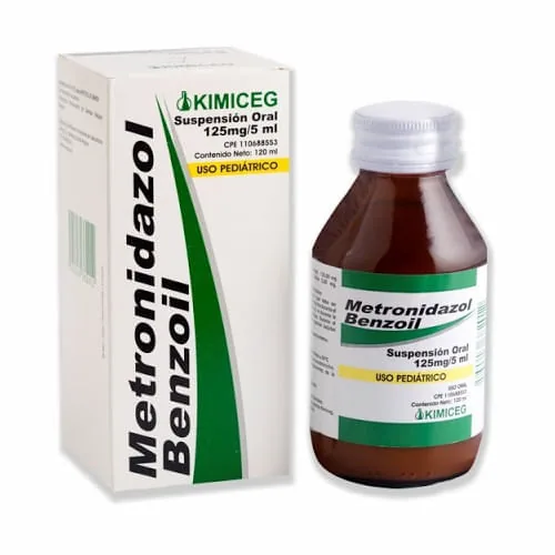 Metronidazol Jarabe 125MG/5ML Uso Pediatrico