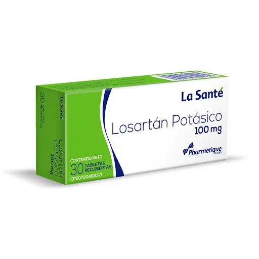Losartan Potasico 100MG x 30 Tabletas Ki