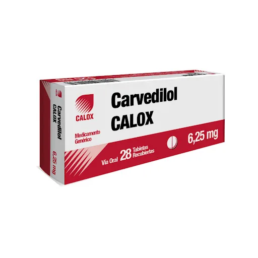 Carvedilol 6,25MG x 30 Tab Kimiceg
