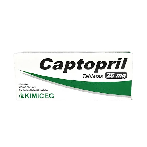 Captopril 25MG x 30 Tab Kimiceg