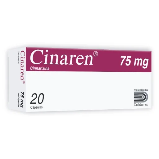 Cinaren 75MG x 20 Capsulas Dollder