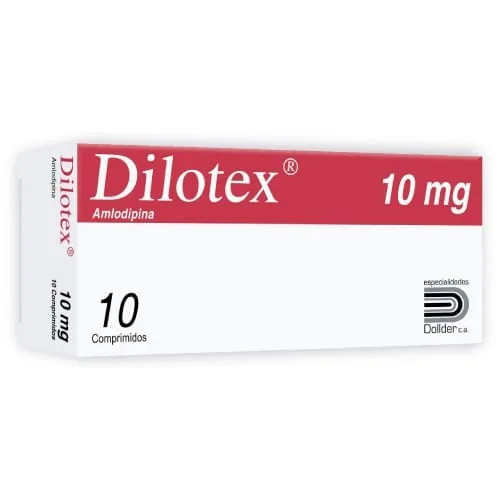 Dilotyex Amlodipina de 19 MG Dollder x 10 Tab