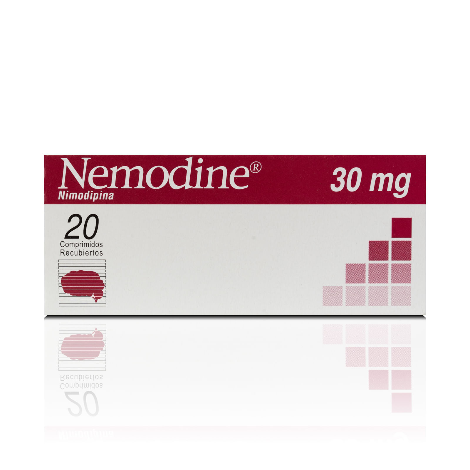 Nemodine 30MG x 20 Tab Nimodipina 30 MG