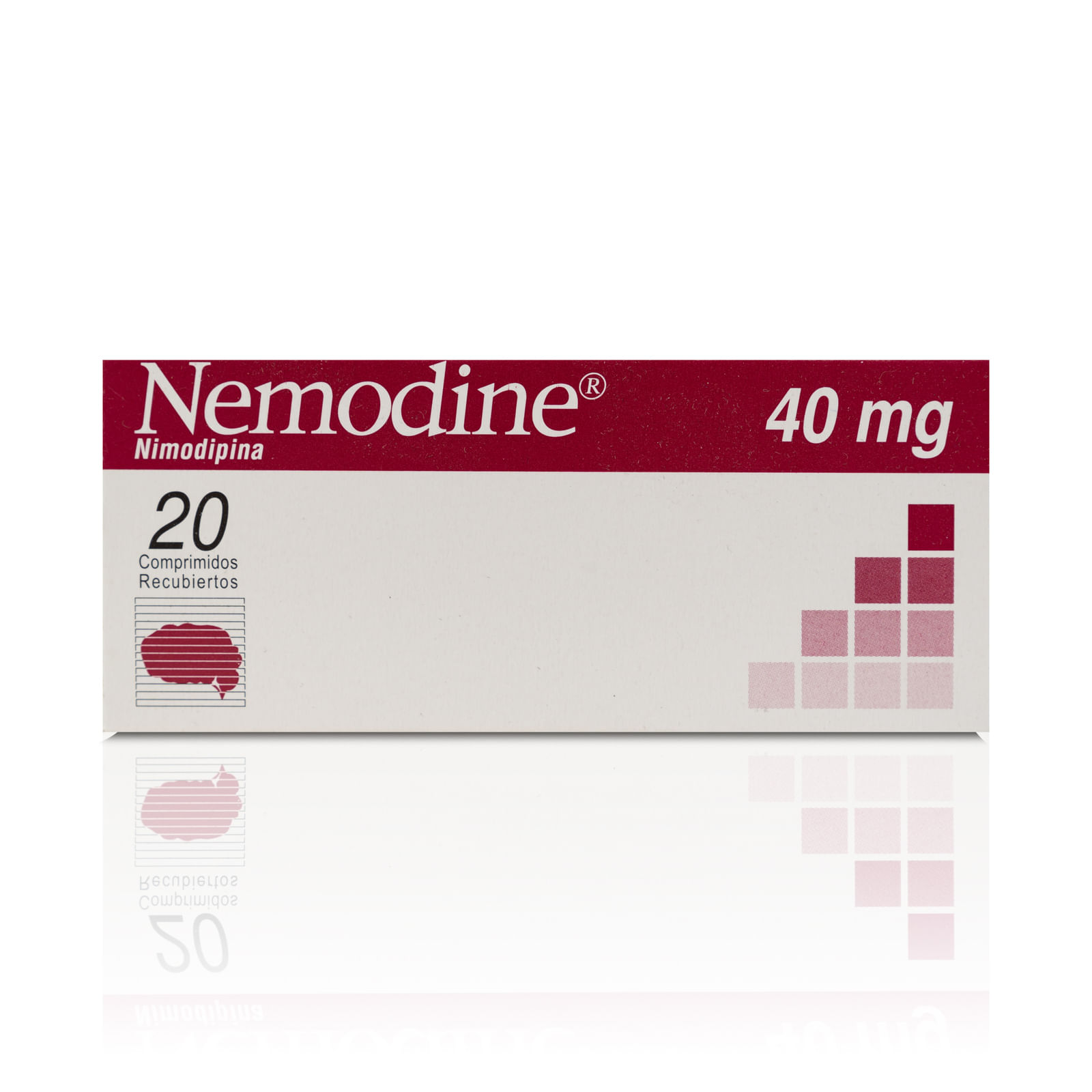 Nemodine 40 MG x 20 Tab Nimodipina Dollder