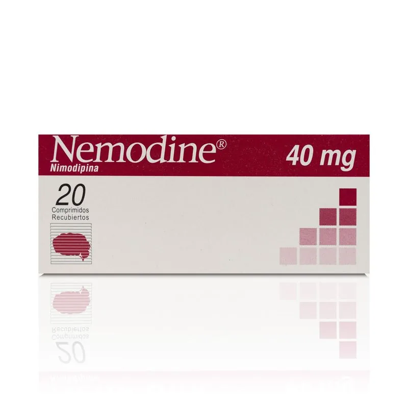 Nemodine 40 MG x 20 Tab Nimodipina Dollder