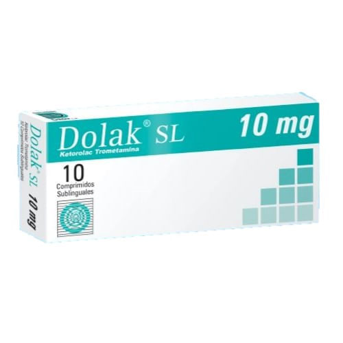 Dolak Sl x 10MG x 10 Tab Dollder Sublinguales