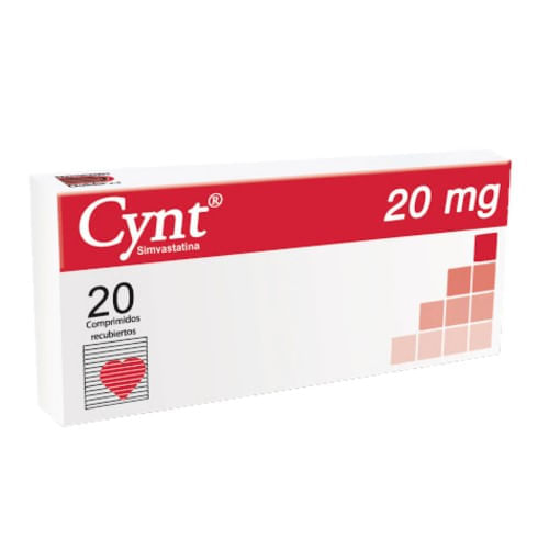 Cynt 20 MG x 20 Comprimidos