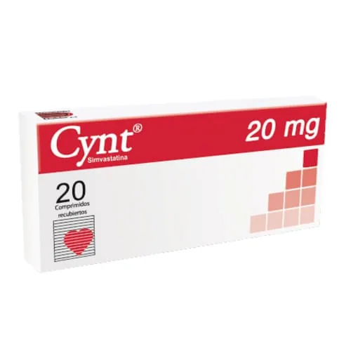 Cynt 20 MG x 20 Comprimidos