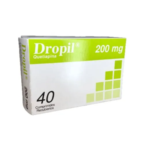 Dropil 200MG Queteapina x 40 Compromidos Dollder