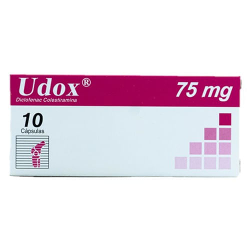Udox 75MG x 10 Capsulas Dollder
