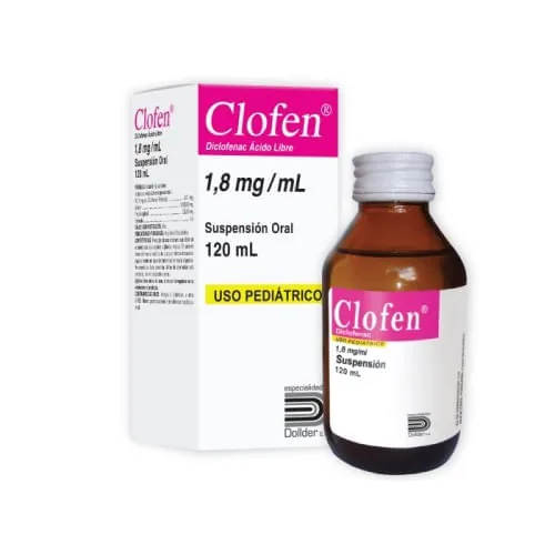 Clofen Diclofenac 1,8MG 120ML