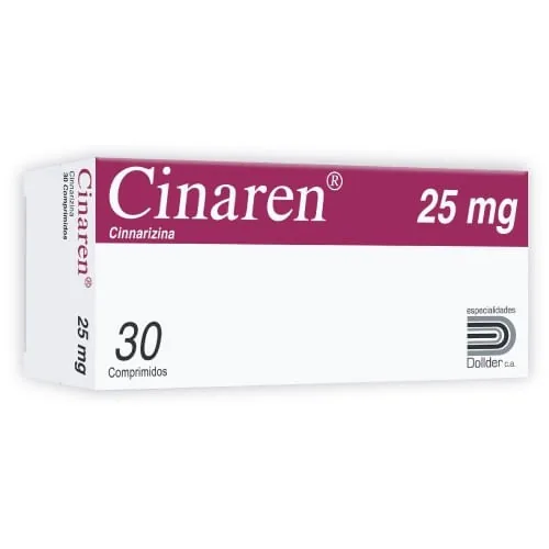 Cinaren 25MG x 30 Comprimidos Dollder