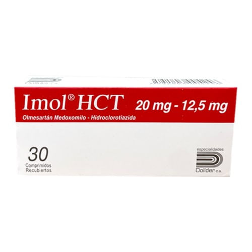Imol Hct 20MG-12.5MG Olmesartan - Hidroc