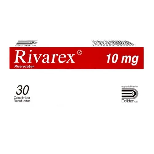 Rivarex 10 MG x 30 Tab Rivoroxaban Dollder