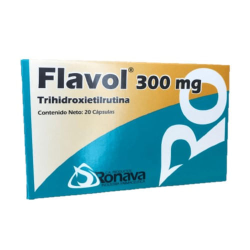 Flavol 300MG Trihidroxietilrutina x 20 Cap